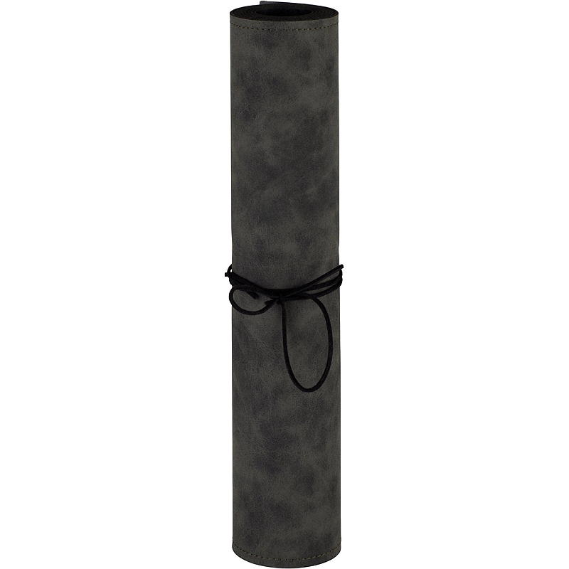 Home Runner 30x135 cm kunstskinn svart