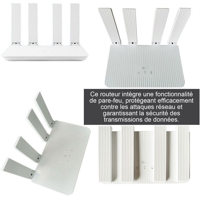 Router portátil 4G PASSIONOVA, WiFi Gigabit de 300 Mbps, Plug and Play, tarjeta SIM, puerto LAN para uso doméstico y de viaje.