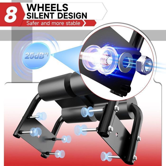 Appareils Abdominaux Pliable - Dskeuzeew Appareil de fitness Charge max 150 kg  - 5 Minute Shaper - Équipement de Fitness Familial