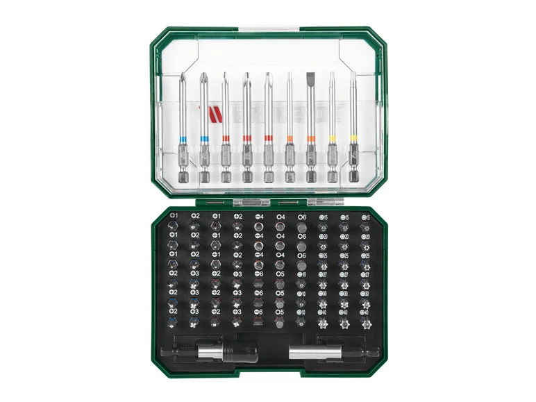 Conjunto de bits lubrificados PARKSIDE®, conjunto de bits e soquetes PBS3 A2