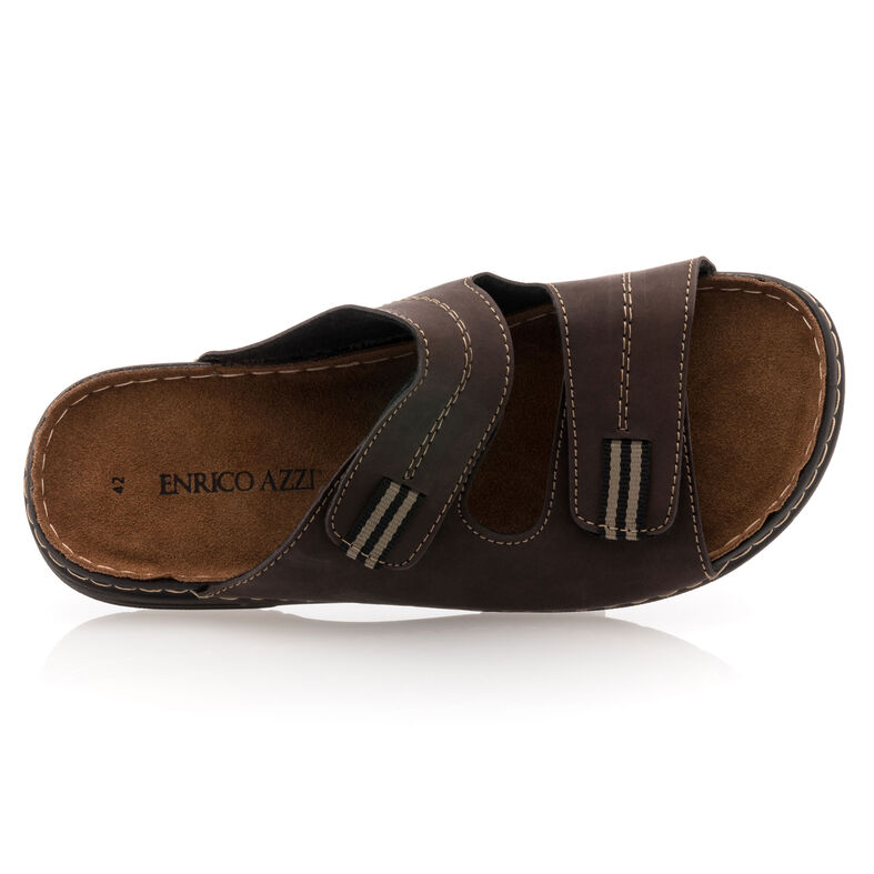  Herre Brune Sandaler / Åben Tå Sko