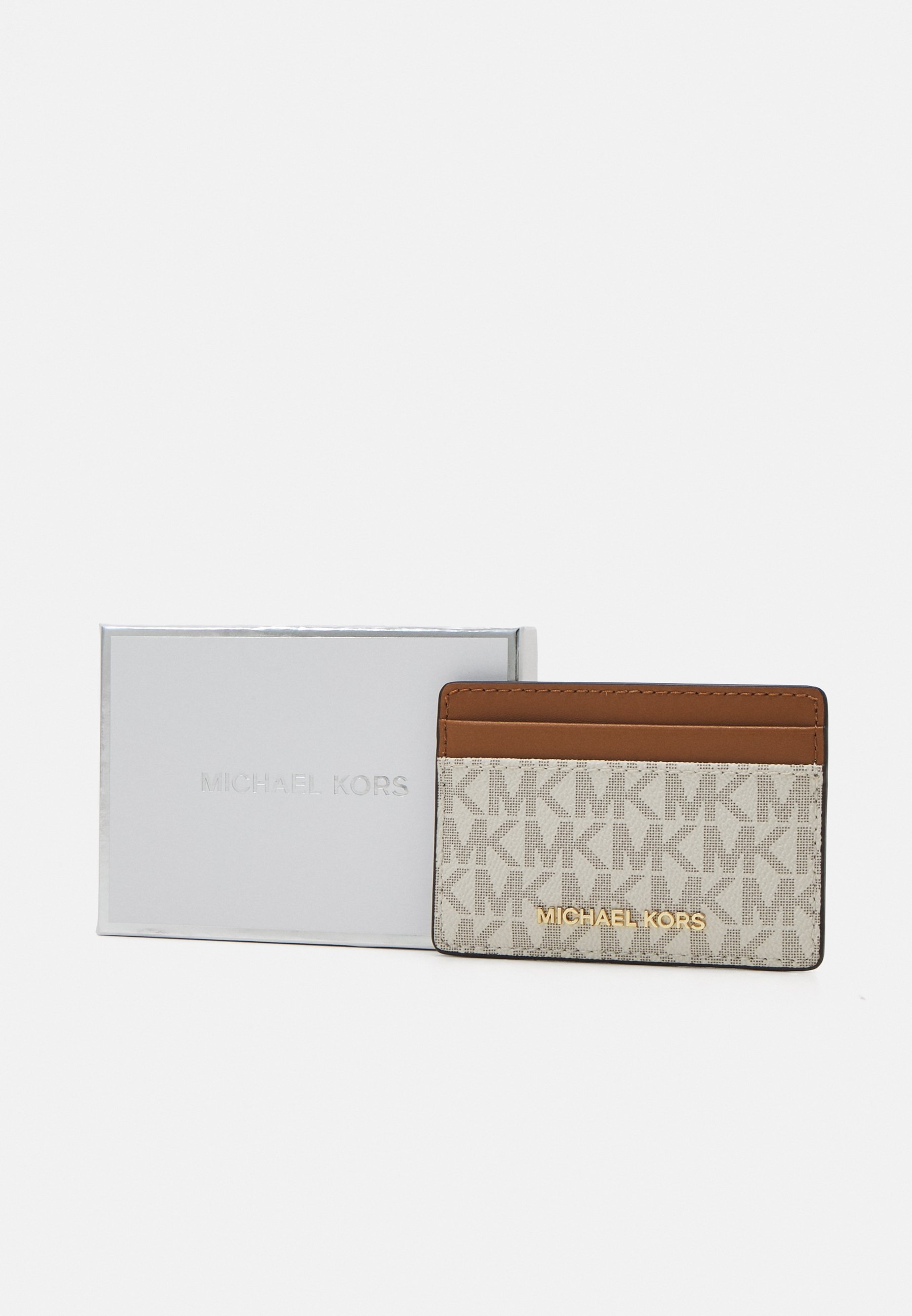 MICHAEL Michael Kors JET SET KAARTHOUDER - Visitekaarthouder - vanille