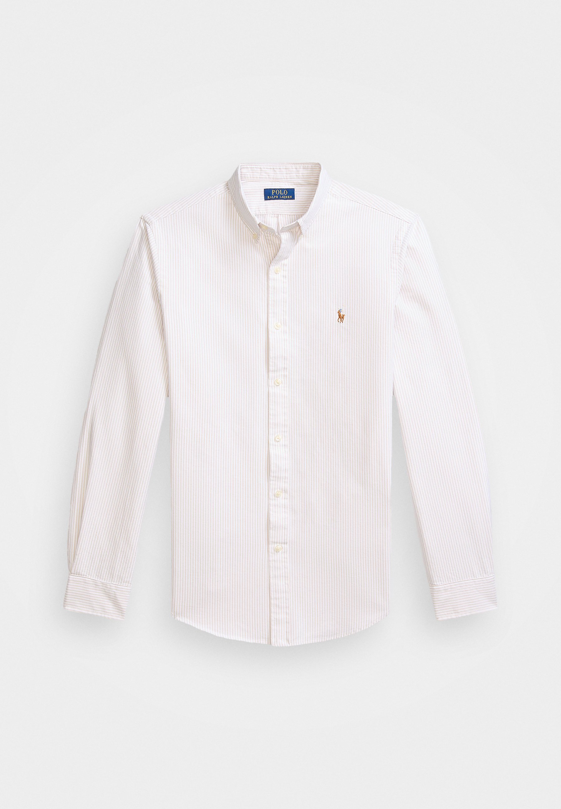 Polo Ralph Lauren Chemise sport à manches longues - Chemise - beige côtier/blanc