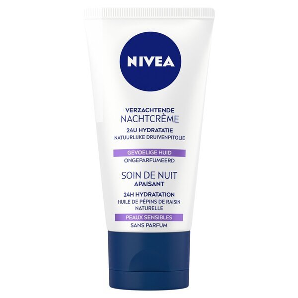 NIVEA pomirjujoča nočna krema<br>50 ml - Občutljiva koža