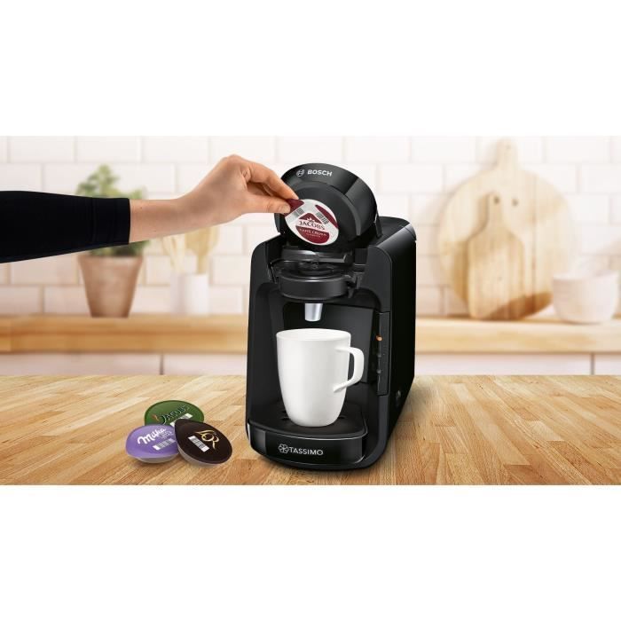 Cafetera - BOSCH - Tassimo SUNY TAS3102 - Negra