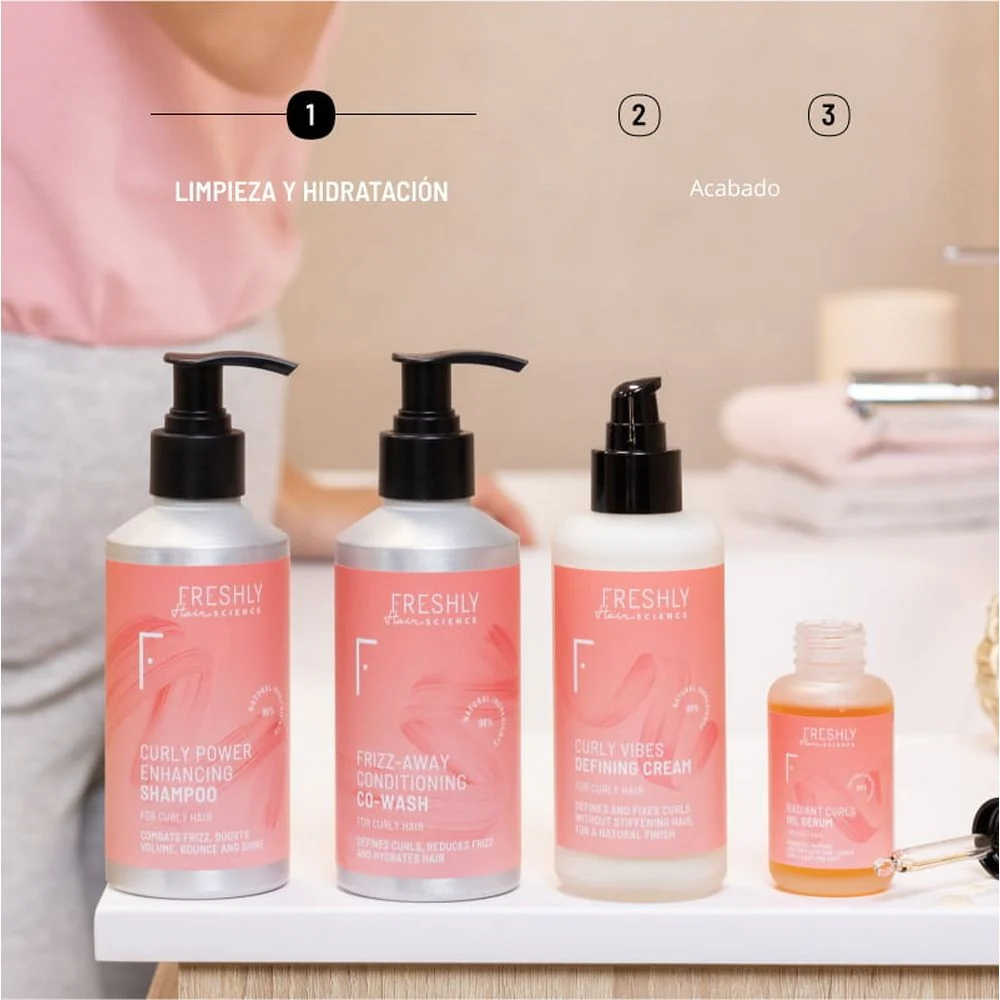 Cura dei Capelli Frizz-Away Conditioning Co-Wash - Shampoo Delicato, Shampoo Ricci Definiti