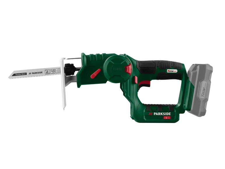Serra tico-tico e serra sabre sem fio PARKSIDE® 2 em 1 PSSSA 20 Li B2, 20 V