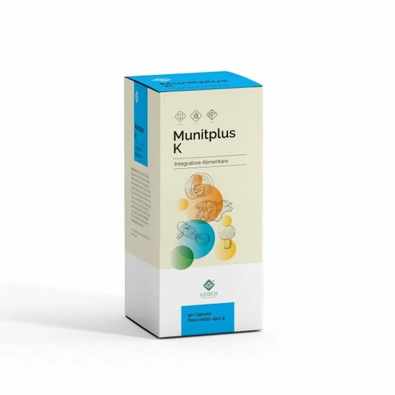 GHEOS Munitplus K voedingssupplement 90 capsules