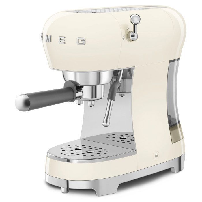 Macchina per caffè espresso Smeg crema 15 bar - ECF02CREU