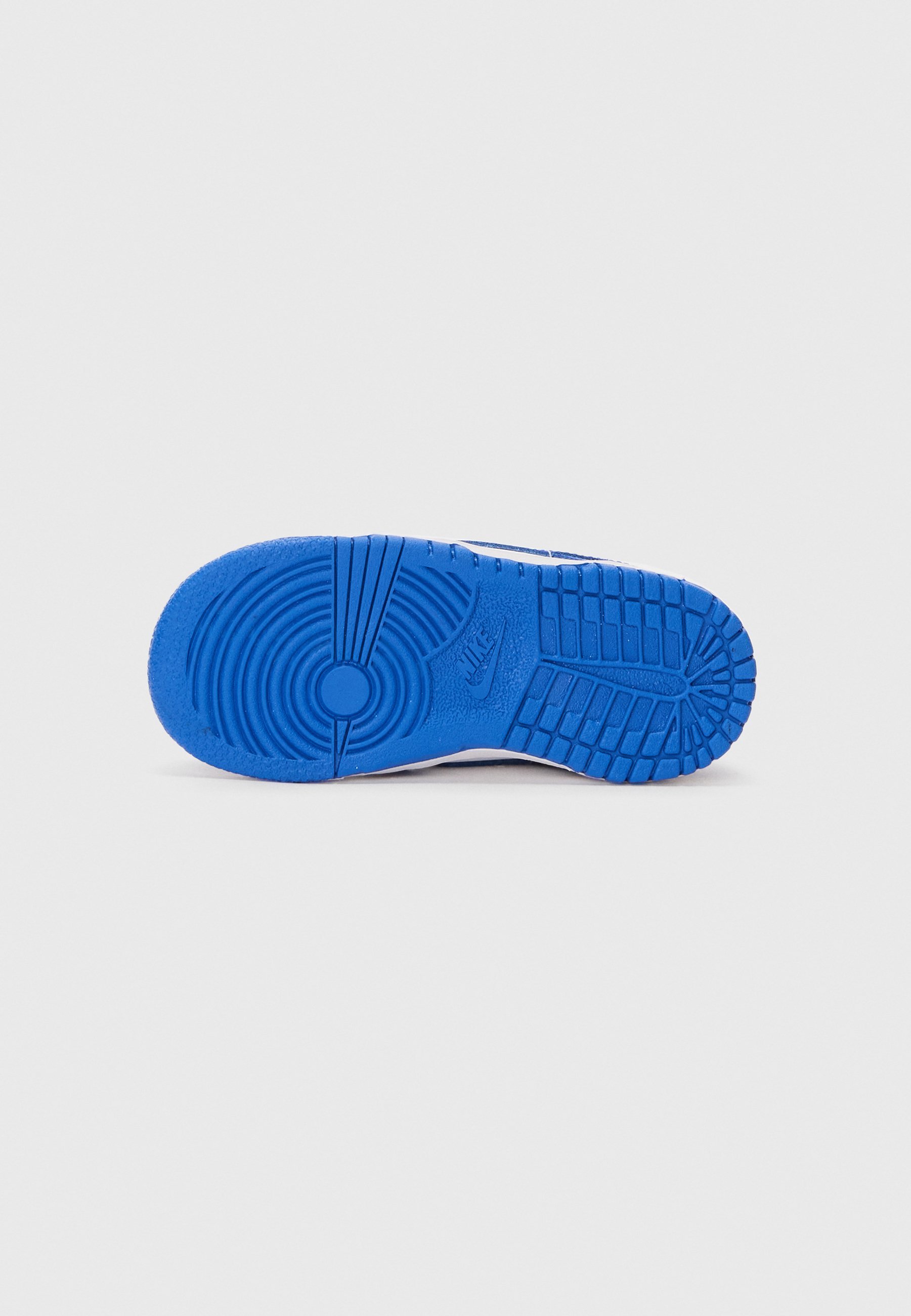 Nike Sportswear DUNK LOW UNISEX - Buty sportowe - białe/hyper royal