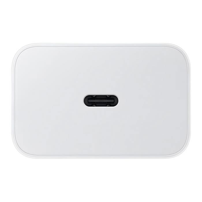 Cargador ultrarrápido de 45 W - Para smartphones Samsung Galaxy - Blanco (Cable incluido)