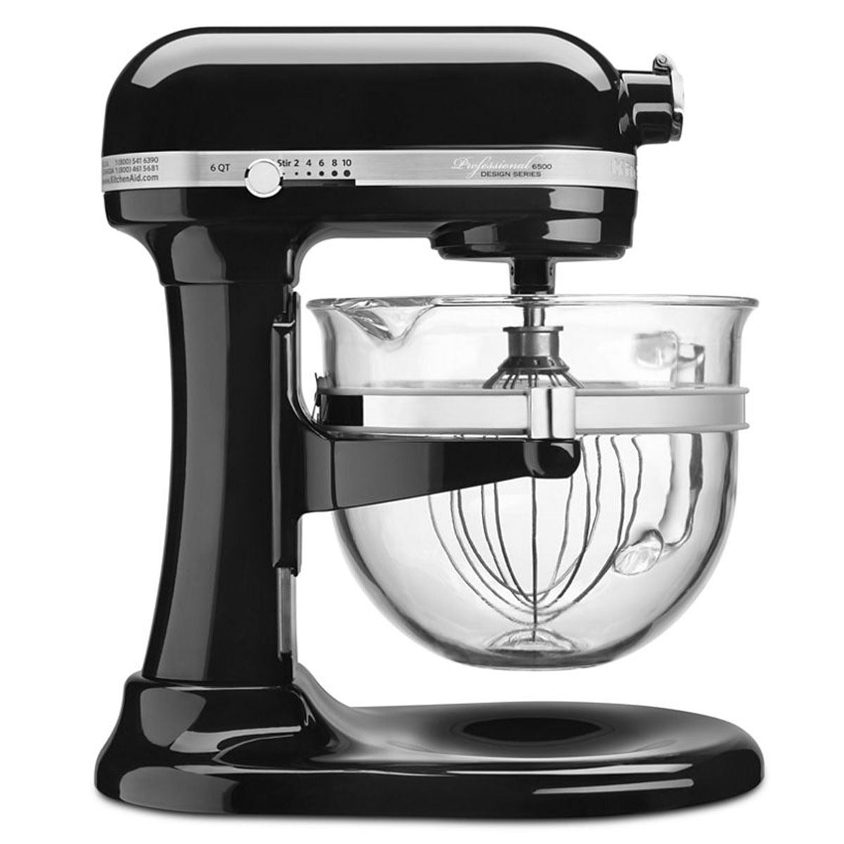 Akár 13 tucat sütire van szüksége az iskolai süteményvásárra, akár aprított csirkére a barátokkal és a családdal töltött taco keddre, a KitchenAid® Professional 6500 Design® Series 6 Quart Bowl-Lift álló mixer rendelkezik a szükséges kapacitással.
