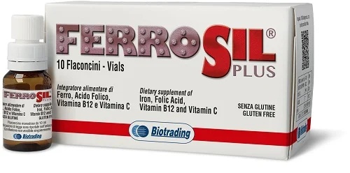 Complément alimentaire BIOTRADING Ferrosil Plus 10 fl oz