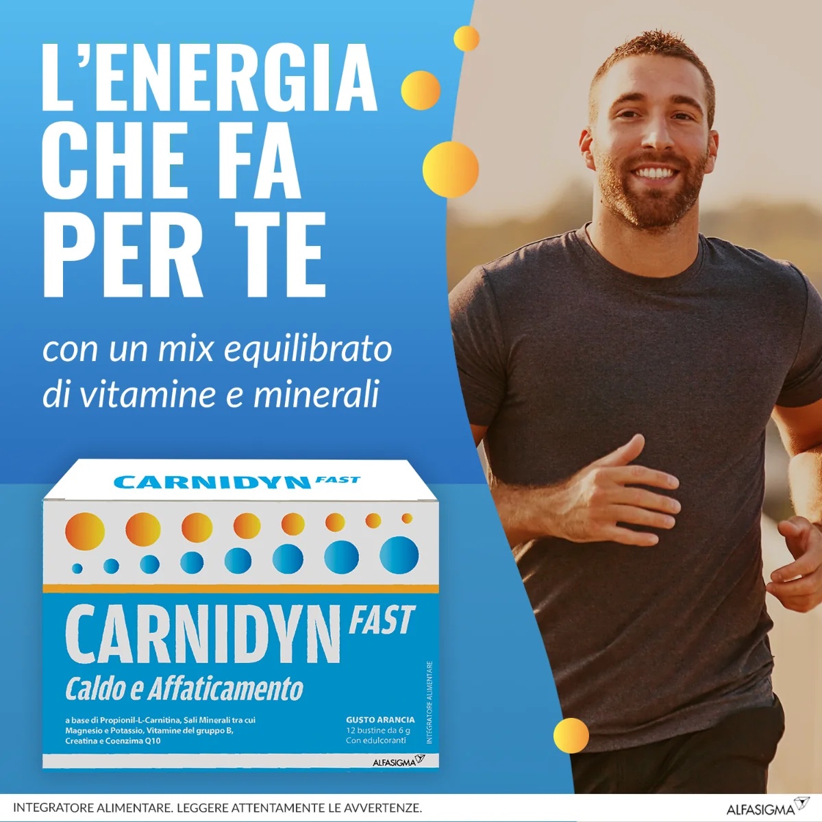CARNIDYN Carnidyn Fast 12 sachets Complément alimentaire contre la chaleur et la fatigue