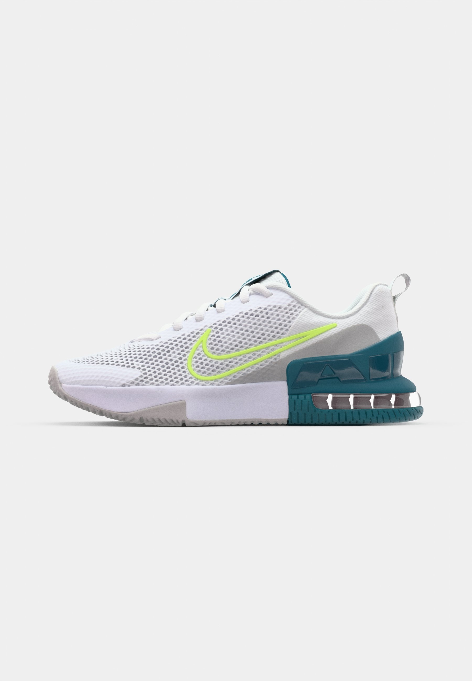 Nike Performance AIR MAX ALPHA 6 - Chaussure d'entraînement - blanc/vert citron/vert sapin/gris brume