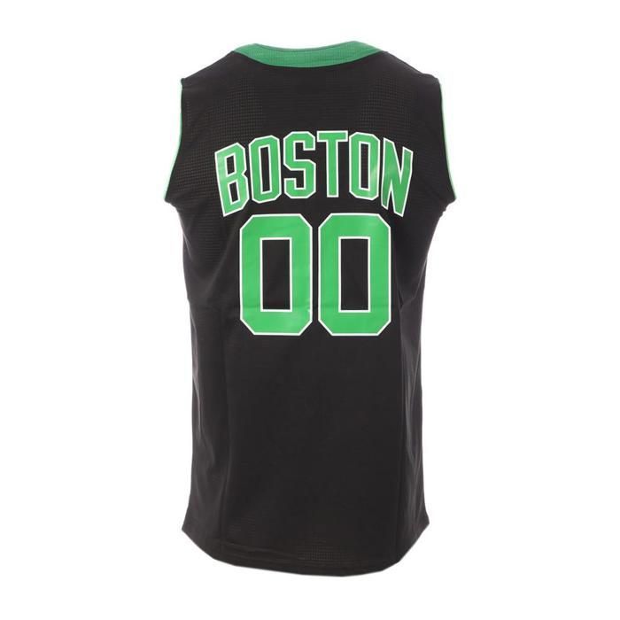 Boston 00 Maillot de basket Noir Homme Sport Zone