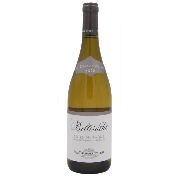 Maison Chapoutier Cuvée Belleruche Côtes-du-Rhône - Vino blanco del Valle del Ródano 2025