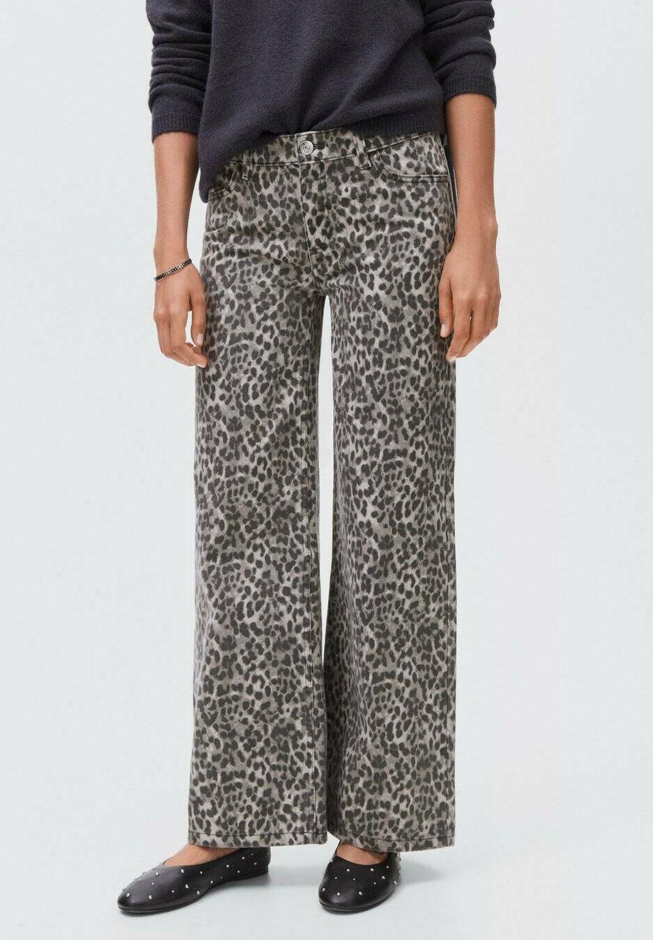 Mango Kids TEEN - Rechte jeans - grijze denim