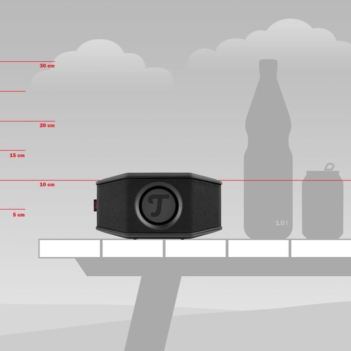 Caixa de Som Bluetooth - ROCKSTER - GO 2 - À prova d'água IP67 - 28h de duração da bateria - Som potente