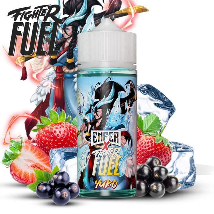 Líquido electrónico Fighter Fuel X Enfer Yuko 100 ml + 4 potenciadores de nicotina