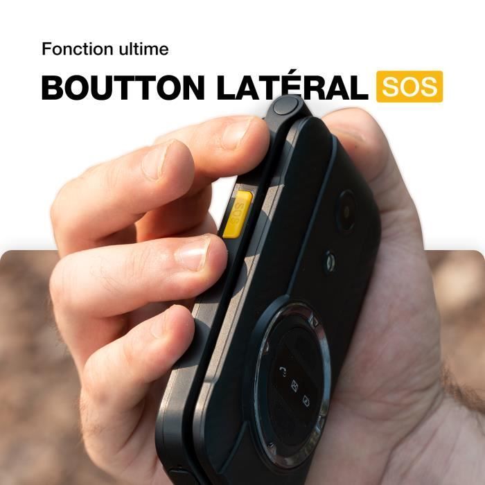 Mobiltelefon - AGM - M8 - Unzerbrechlich IP68 - 4G - Große Tasten für Senioren