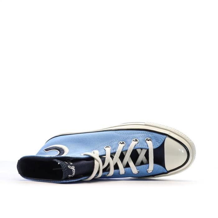Baskets Bleues Mixte Converse Chuck 70 Letterman
