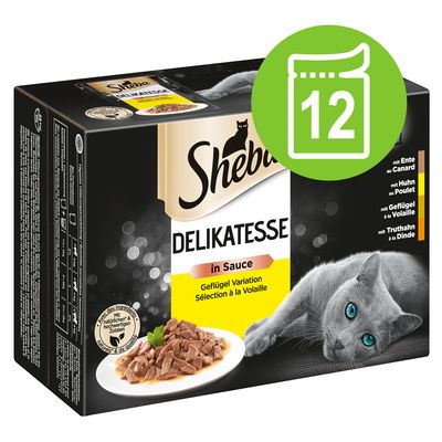Sheba Pliculețe Select Felii 12 x 85g