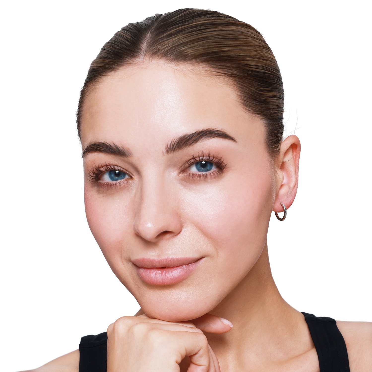 Heideman Boucles d'oreille Tabea couleur argentée polie