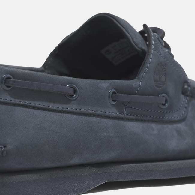 Scarpa da Barca in Pelle Classic da Uomo in blu                scuro