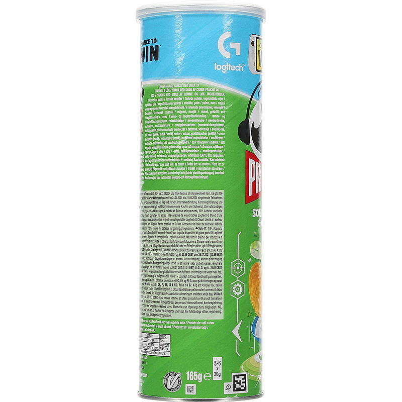 Pringles Pringles 165 g Crème fraîche und Zwiebeln