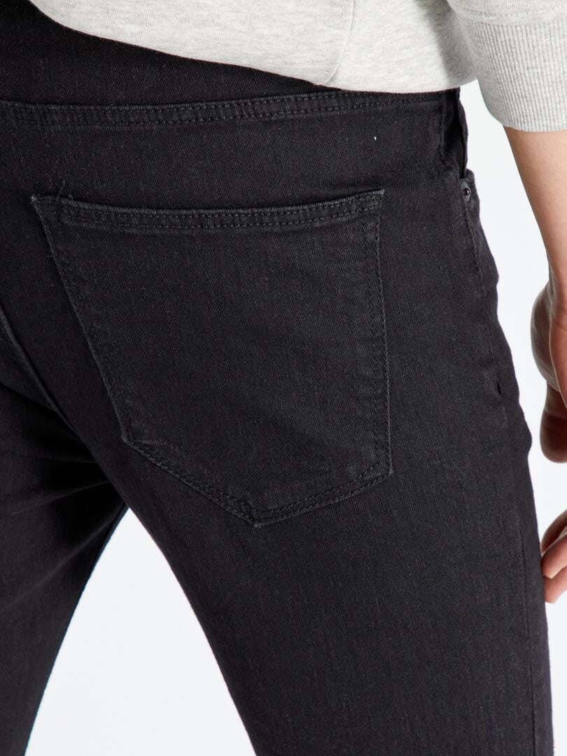 Pantalones vaqueros ajustados L34 - NEGRO