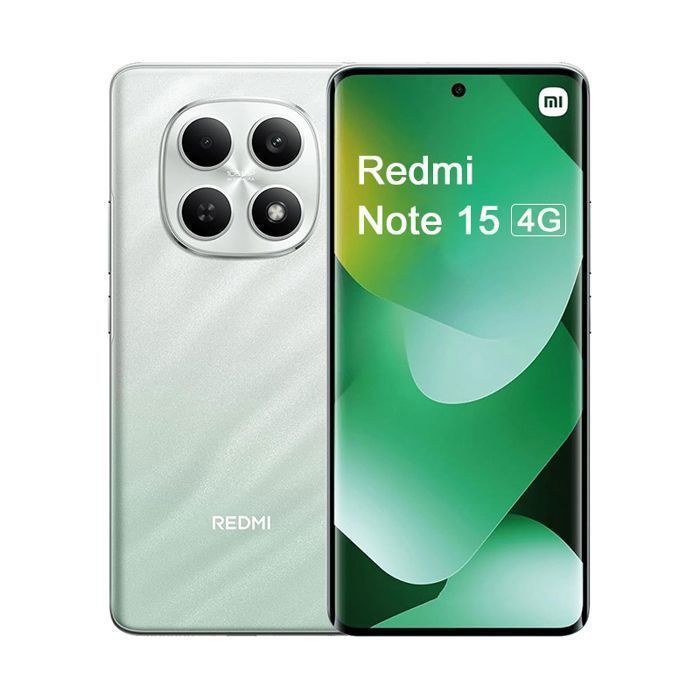Smartphone - XIAOMI - Redmi Note 15 - 8Go RAM - 256Go ROM - Écran AMOLED 6,77 pouces - Vert