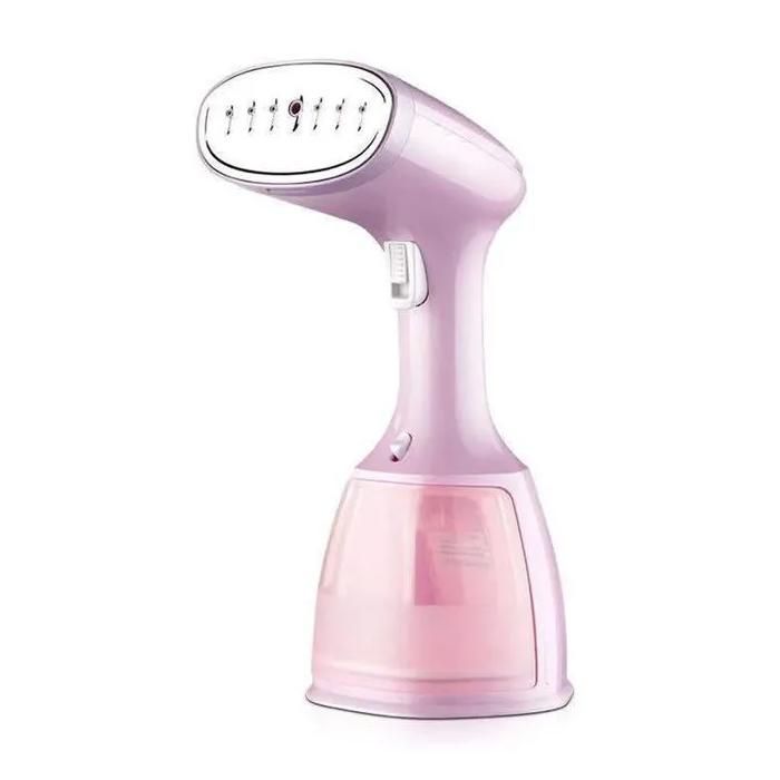 Fer à vapeur 1500W, défroisseur, réservoir 350ml, portable, compact, vêtements, puissant, repassage facile, rose, anti-calc, maison