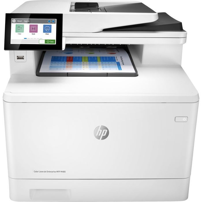 Multifunctionele printer - HP - LaserJet Color MFP M480f - Laser - A4 - 29 ppm kleur