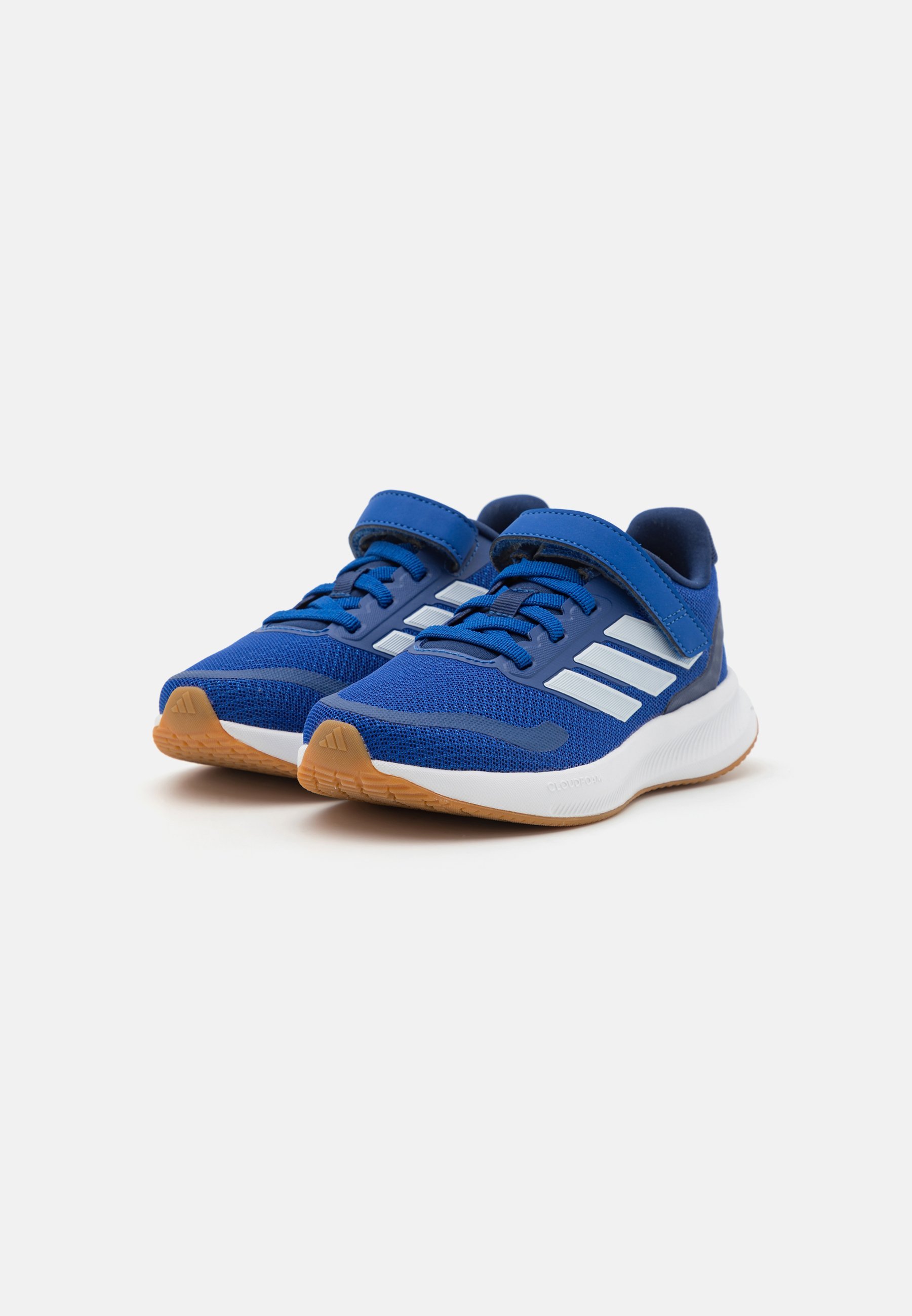 Adidas Performance RUNFALCON 5 EL C - Scarpe da corsa su strada - blu royal/bianco nuvola/blu scuro