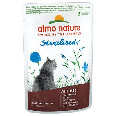 Sachets stérilisés holistiques Almo Nature 70 g