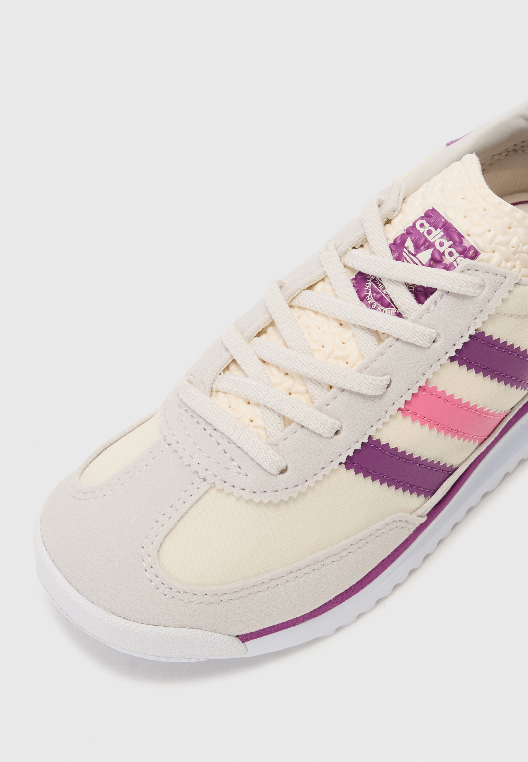 adidas Originals UNISEXE - Baskets - Fusion blanc craie/mauve riche/rose