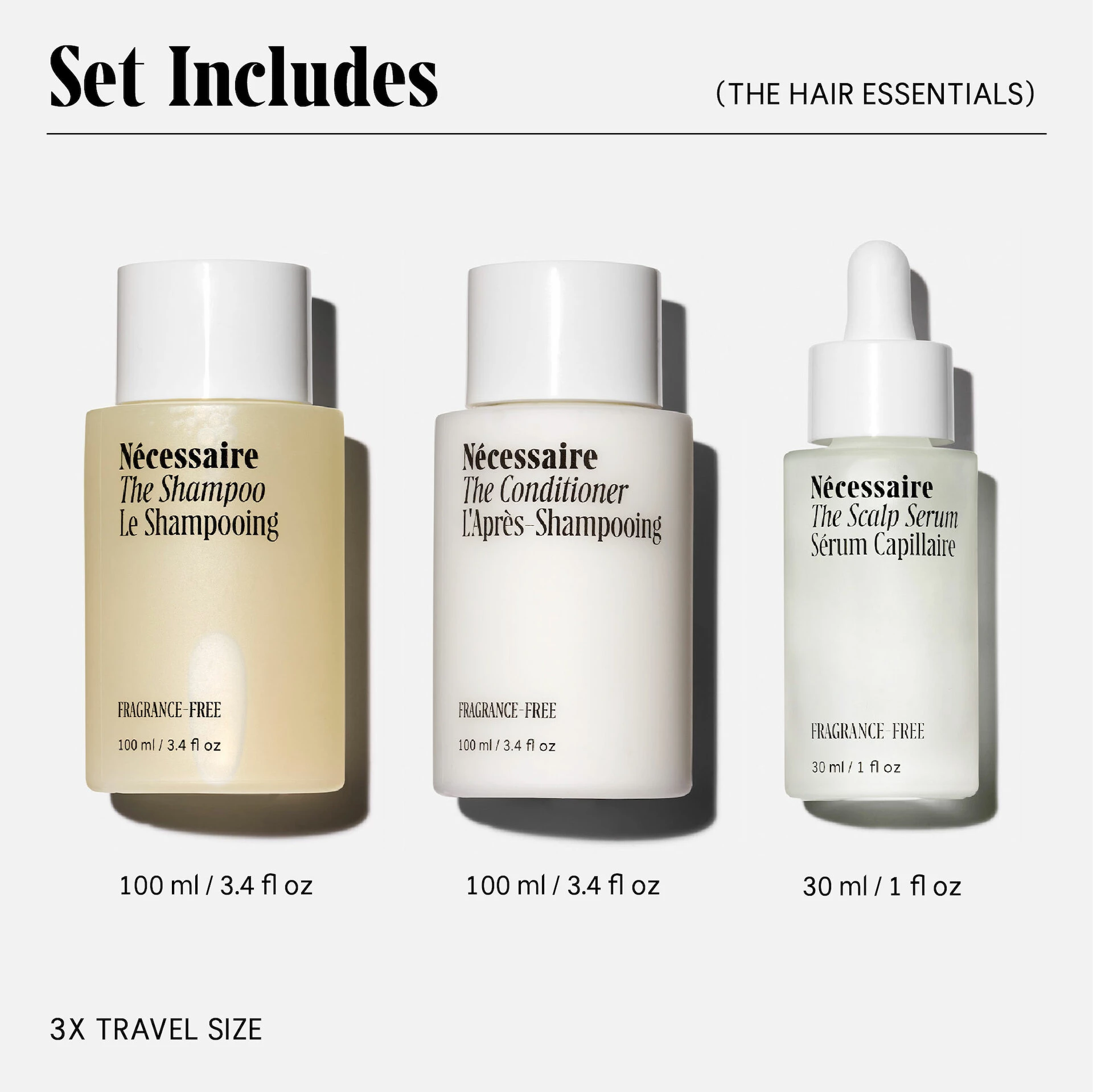 A Hair Essentials készlet - Nécessaire