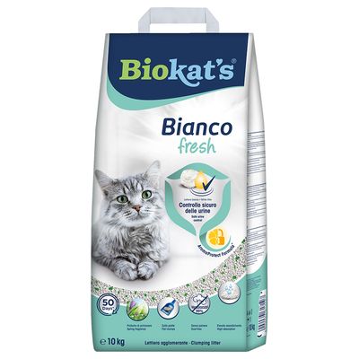 10kg Biokat's Bianco Fresh Cat Litter - 20% Off!*