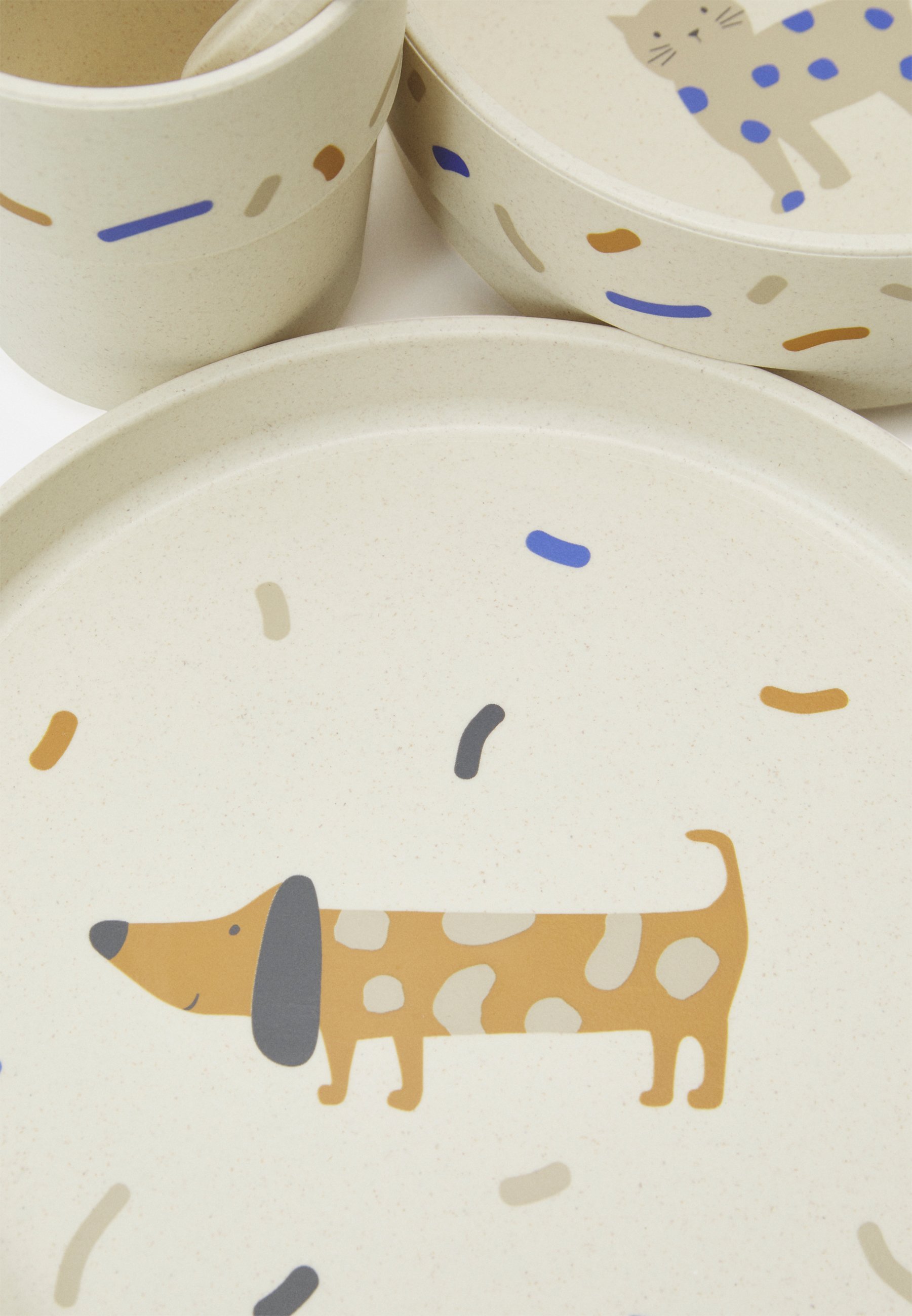 Lässig SET - Kinderservies set - meerkleurig