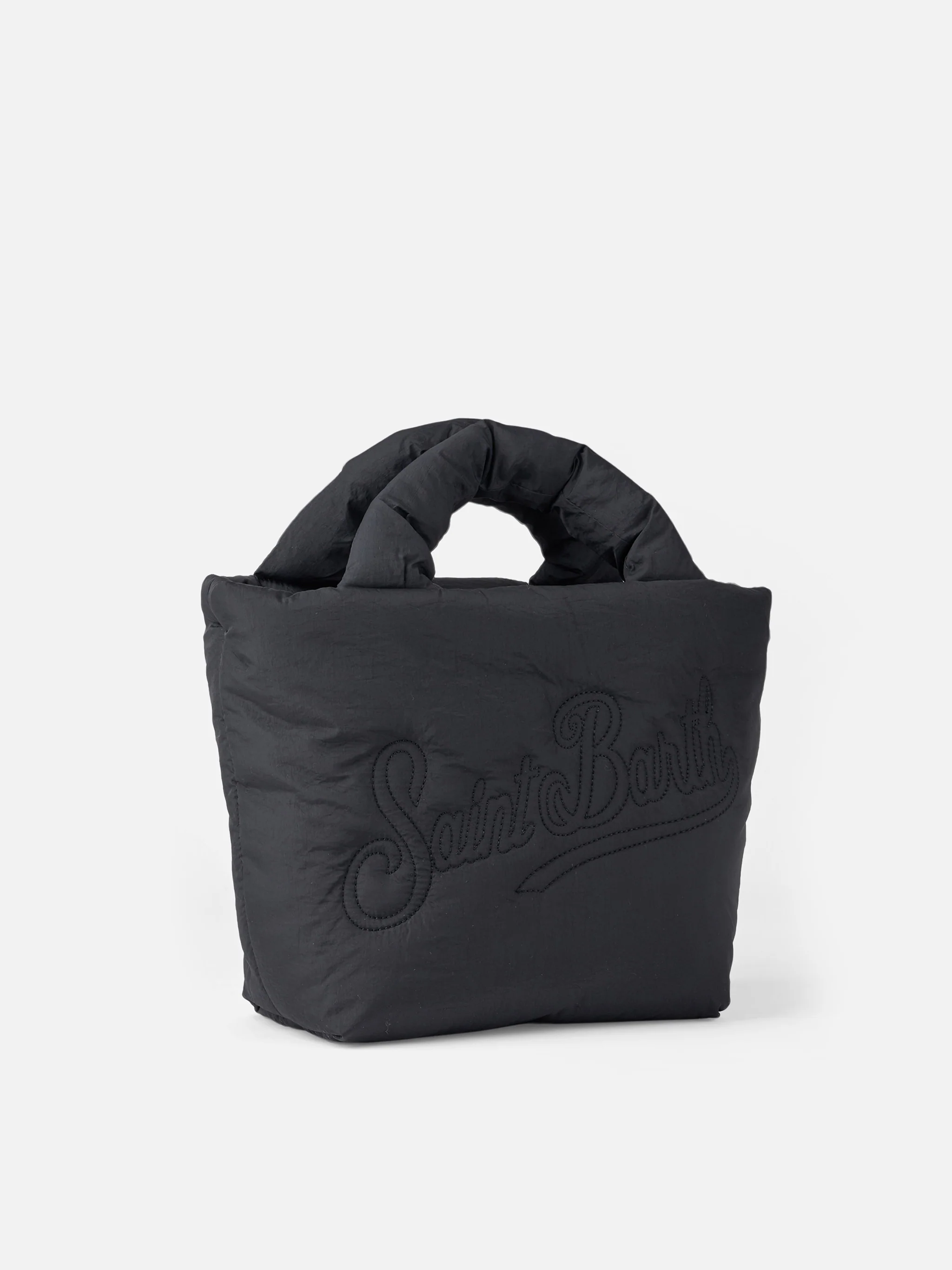 Colette Puffer zwarte handtas met schouderband