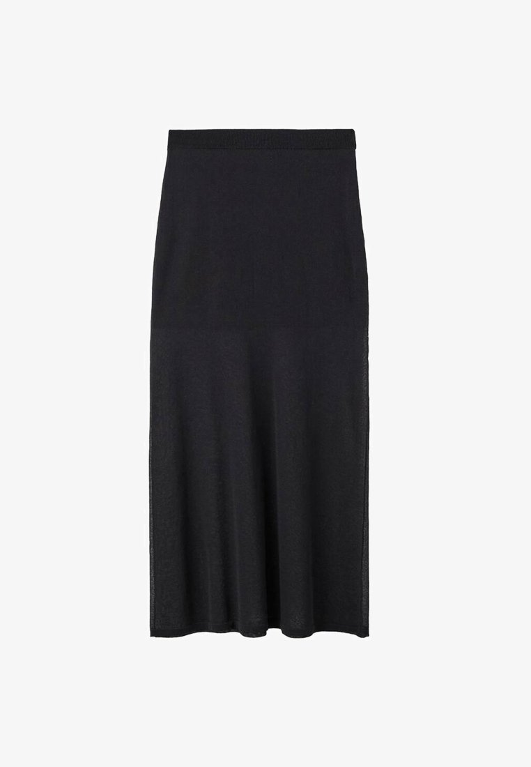 Mango Kids TEEN - Maxi rok - zwart