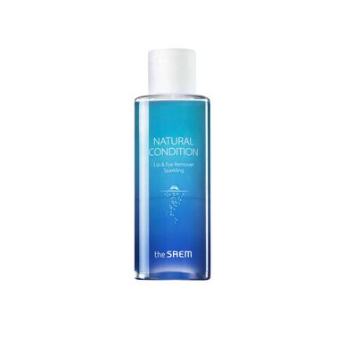 The Saem Natural Condition Lip & Eye Remover Sprankelend Micellair Water Tweefasige Reiniger voor Ogen en Lippen 155 ml 155 ml
