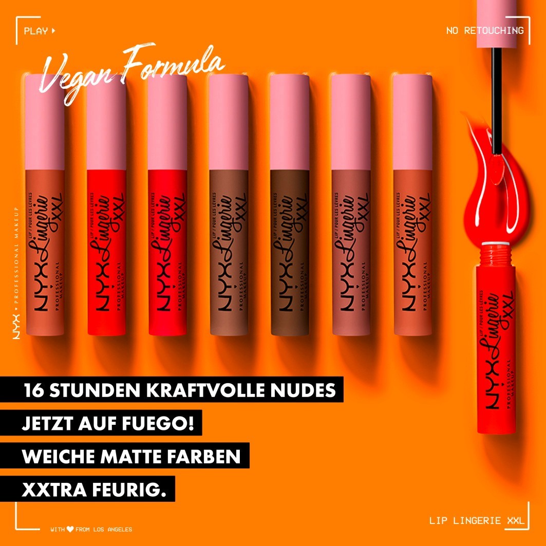 Rouge à lèvres NYX Professional Makeup Lip Lingerie XXL - 4 ml