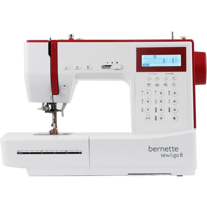 Bernette Sew&Go 8 Nähmaschine – Quilten & Patchwork