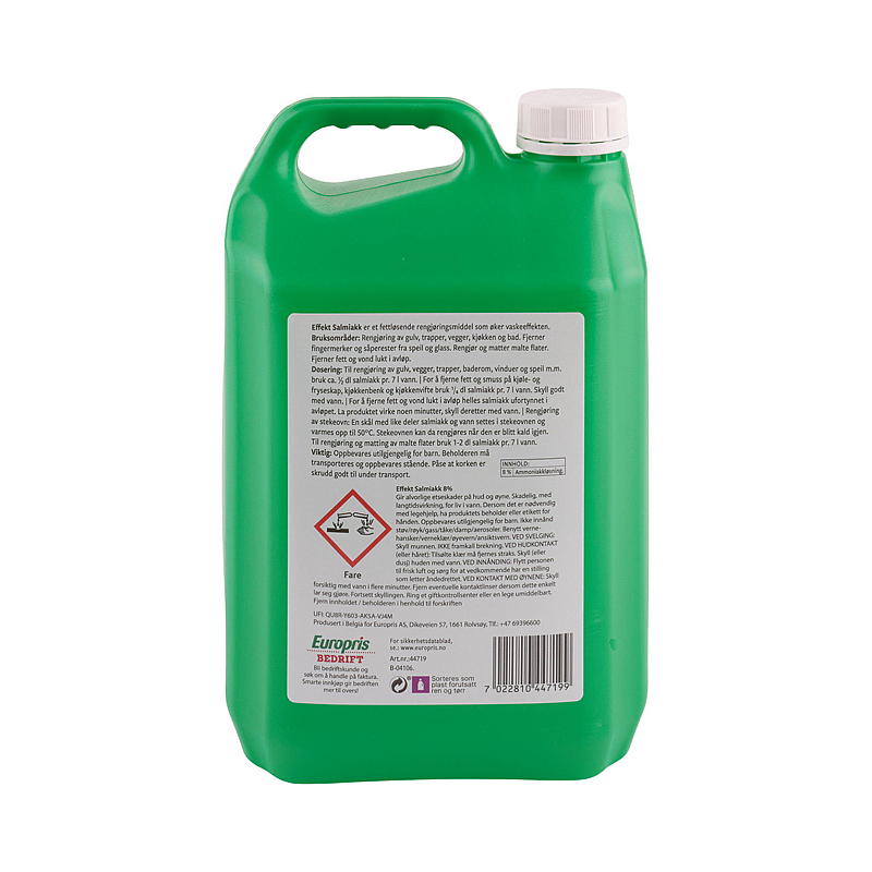 Effekt Ammoniakopløsning 5 l Effekt