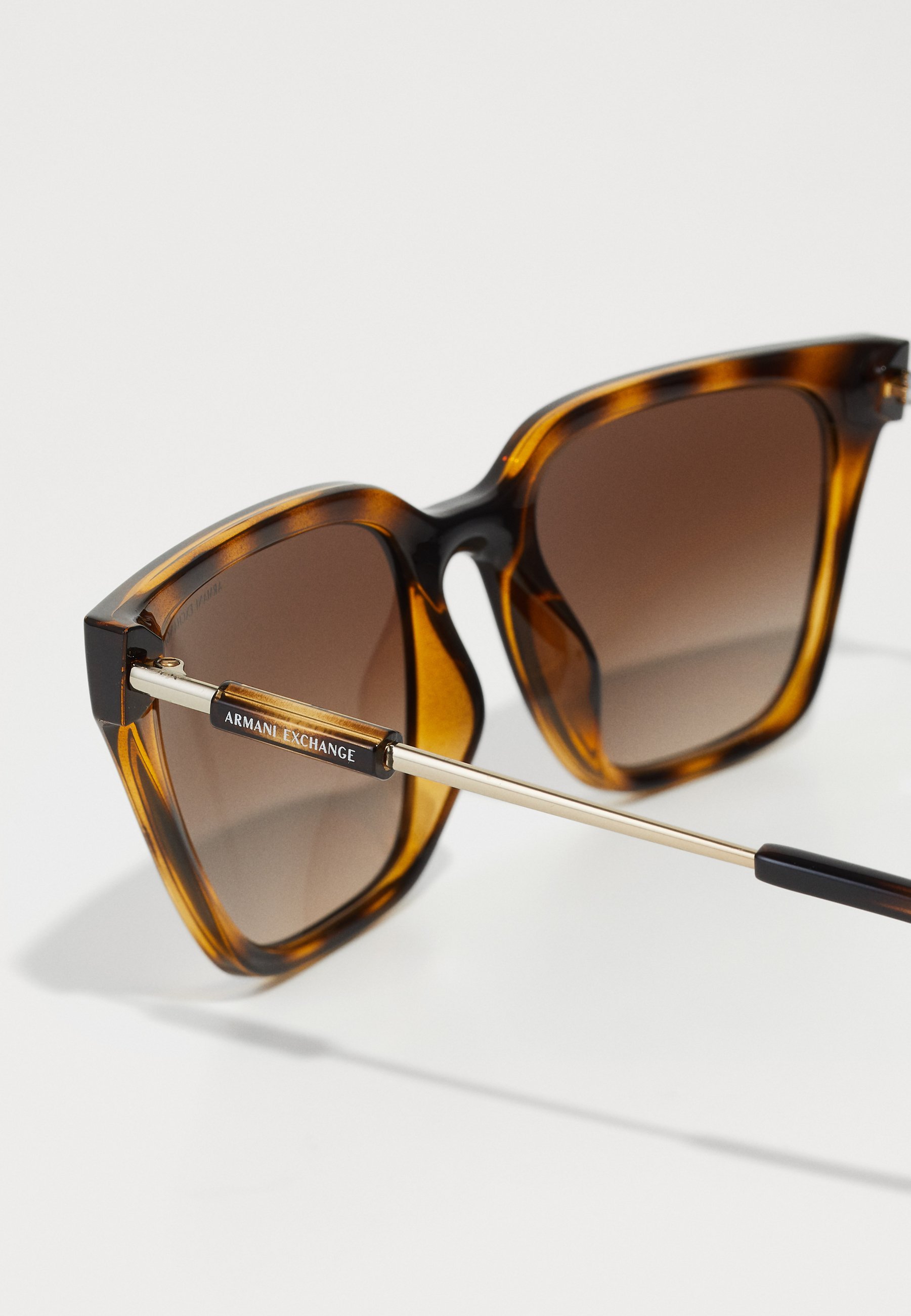 Lunettes de soleil Armani Exchange - havane brillant