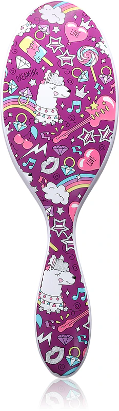 Wet Brush Original Detangler Happy Hair Llama haarborstel