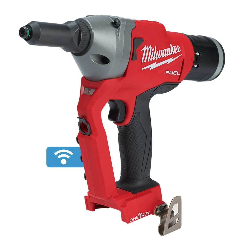 MILWAUKEE 18V FUEL™ 1/4-Zoll-Nietgerät mit ONE-KEY™-Abdeckung M18FPRT-0