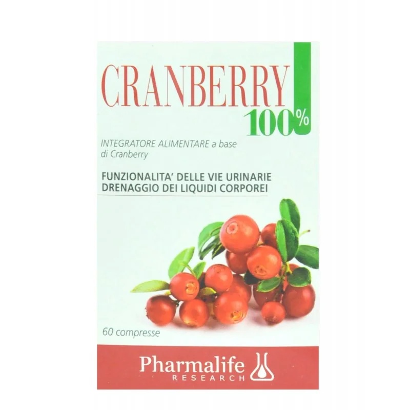 PHARMALIFE Canneberge 100% 60 comprimés